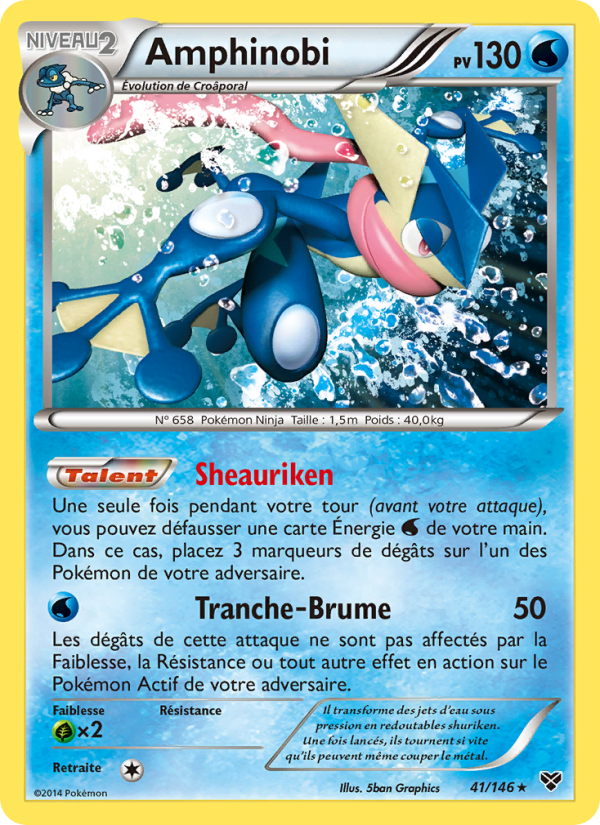 Amphinobi 41 — XY (French Pokémon TCG card)