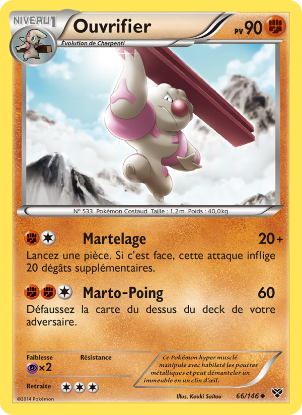 Ouvrifier 66 — XY (French Pokémon TCG card)
