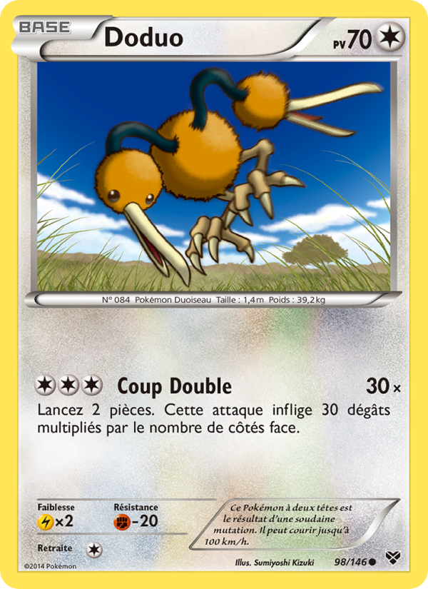Doduo 98 — XY (French Pokémon TCG card)
