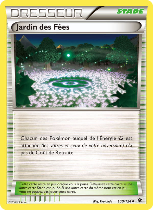 Jardin des Fées 100 — Impact des Destins (French Pokémon TCG card)