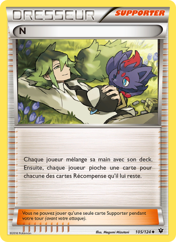 N 105 — Impact des Destins (French Pokémon TCG card)