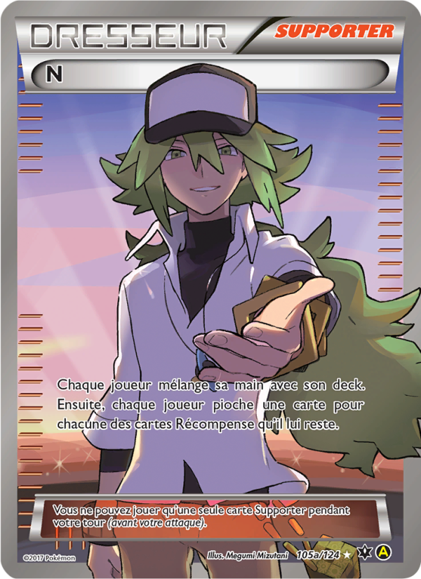 N 105a — Impact des Destins (French Pokémon TCG card)