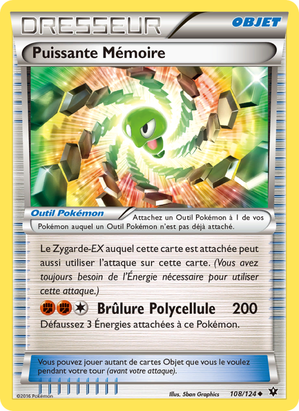 Puissante Mémoire 108 — Impact des Destins (French Pokémon TCG card)