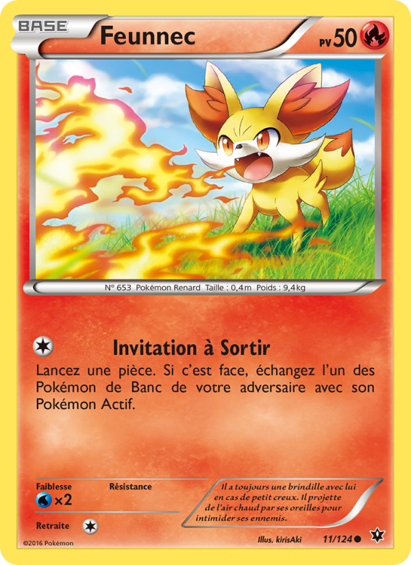 Feunnec 11 — Impact des Destins (French Pokémon TCG card)
