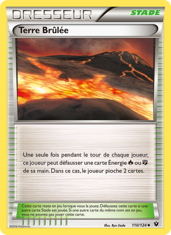 Terre Brûlée 110 — Impact des Destins (French Pokémon TCG card)
