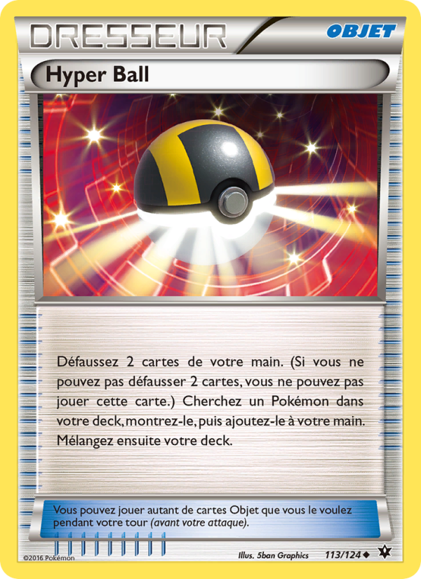 Hyper Ball 113 — Impact des Destins (French Pokémon TCG card)