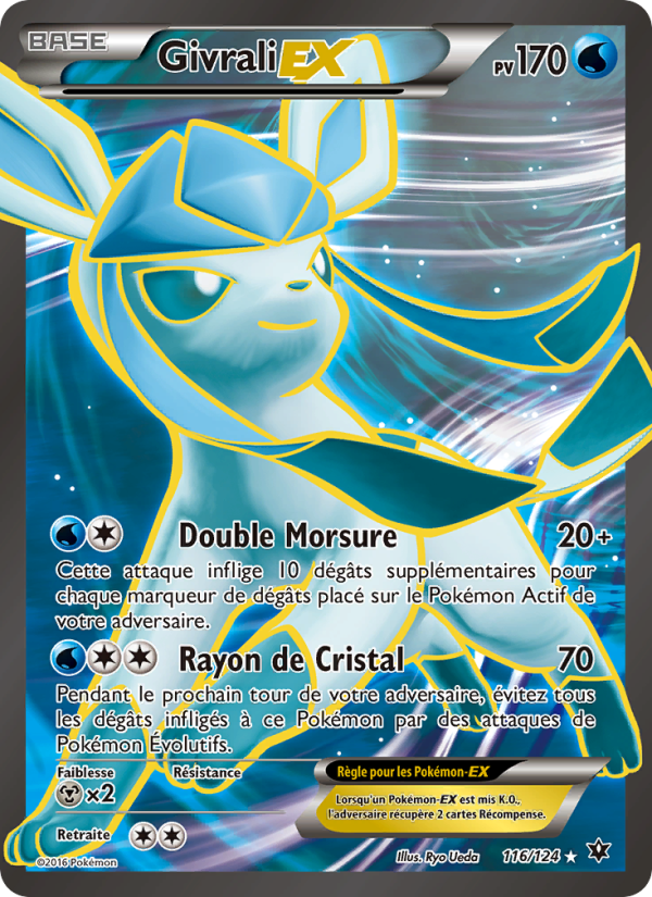 Givrali EX 116 — Impact des Destins (French Pokémon TCG card)