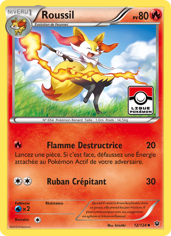 Roussil 12 — Impact des Destins (French Pokémon TCG card)