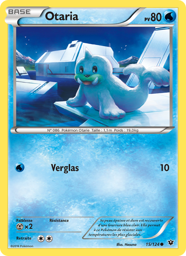 Otaria 15 — Impact des Destins (French Pokémon TCG card)