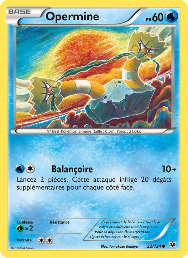 Opermine 22 — Impact des Destins (French Pokémon TCG card)