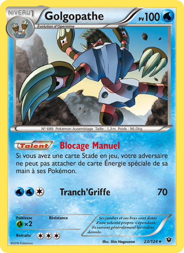 Golgopathe 23 — Impact des Destins (French Pokémon TCG card)