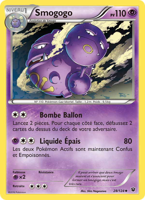 Smogogo 28 — Impact des Destins (French Pokémon TCG card)