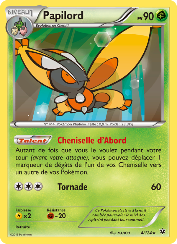 Papilord 4 — Impact des Destins (French Pokémon TCG card)