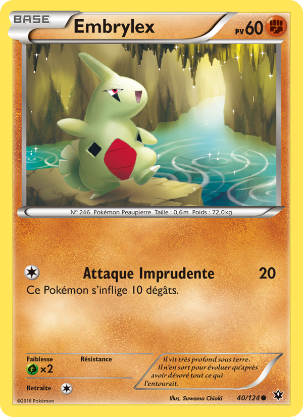 Embrylex 40 — Impact des Destins (French Pokémon TCG card)