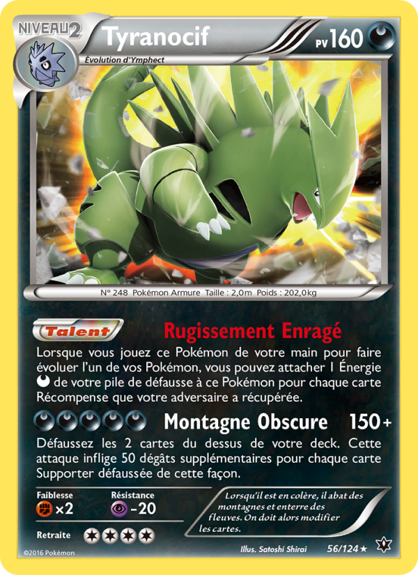 Tyranocif 56 — Impact des Destins (French Pokémon TCG card)