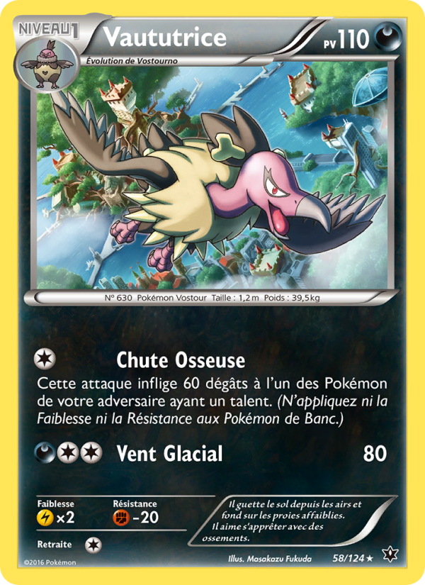 Vaututrice 58 — Impact des Destins (French Pokémon TCG card)
