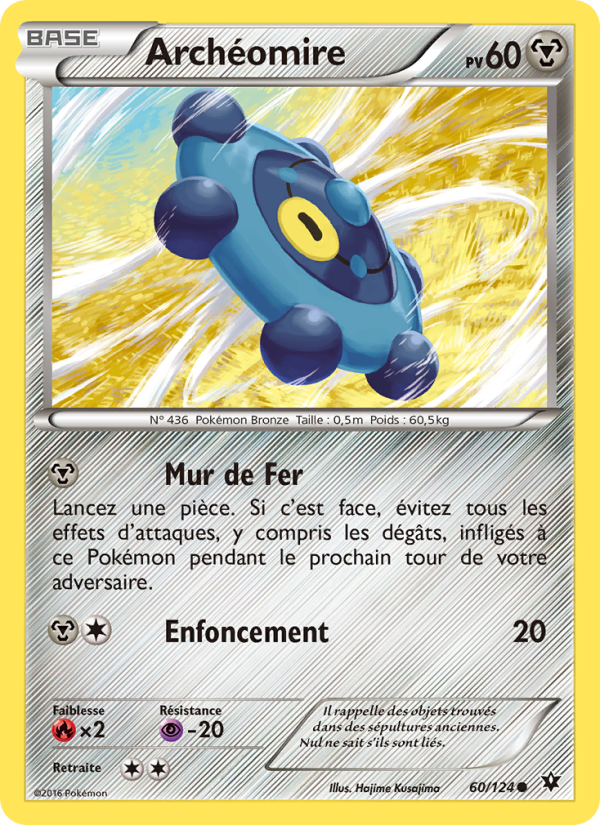 Archéomire 60 — Impact des Destins (French Pokémon TCG card)