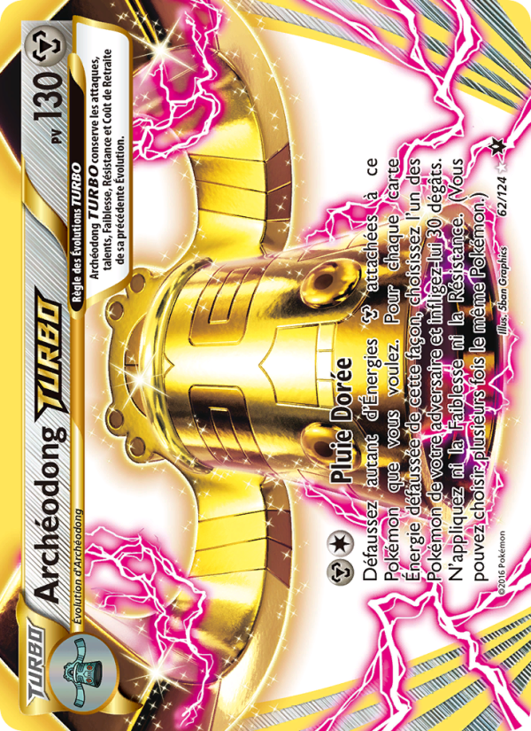 Archéodong TURBO 62 — Impact des Destins (French Pokémon TCG card)
