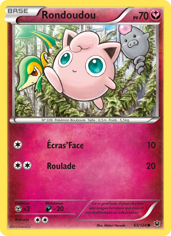 Rondoudou 65 — Impact des Destins (French Pokémon TCG card)