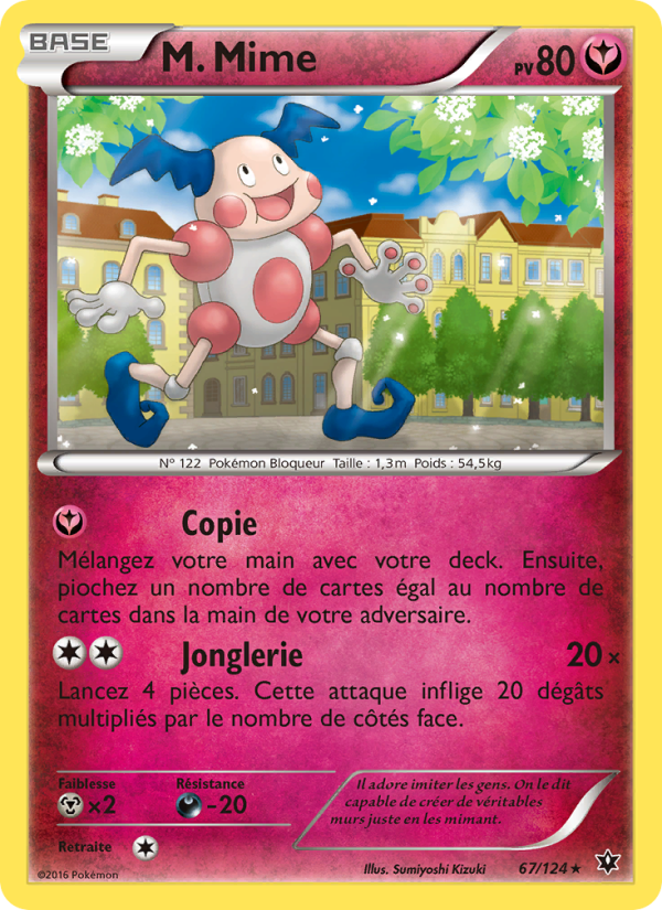 M. Mime 67 — Impact des Destins (French Pokémon TCG card)