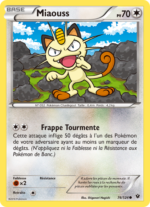Miaouss 74 — Impact des Destins (French Pokémon TCG card)