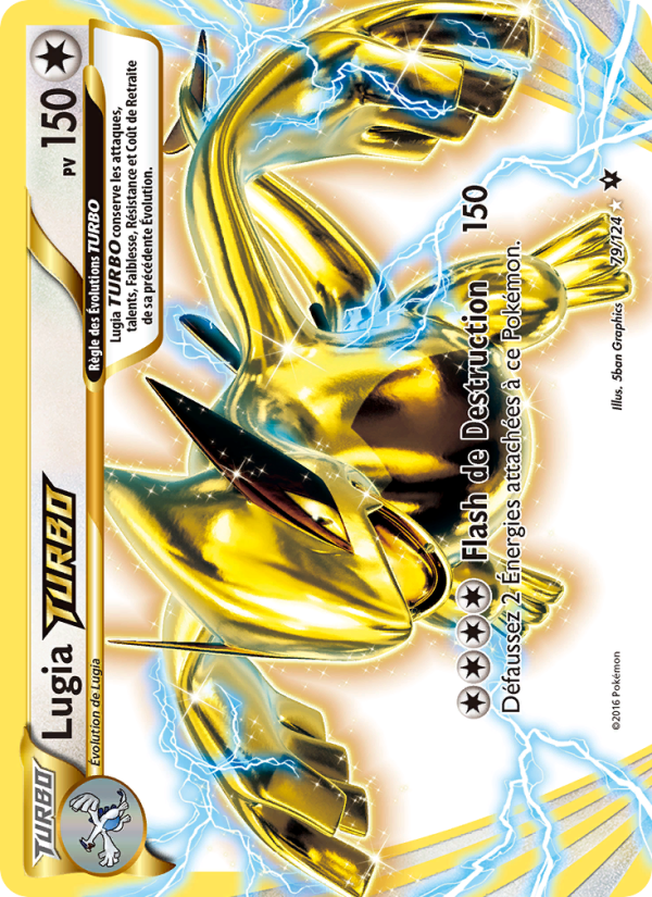 Lugia TURBO 79 — Impact des Destins (French Pokémon TCG card)