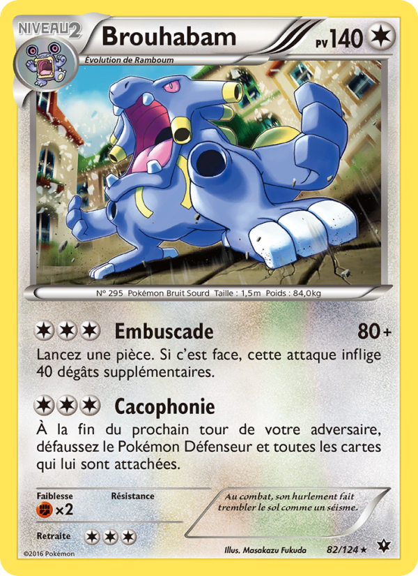Brouhabam 82 — Impact des Destins (French Pokémon TCG card)
