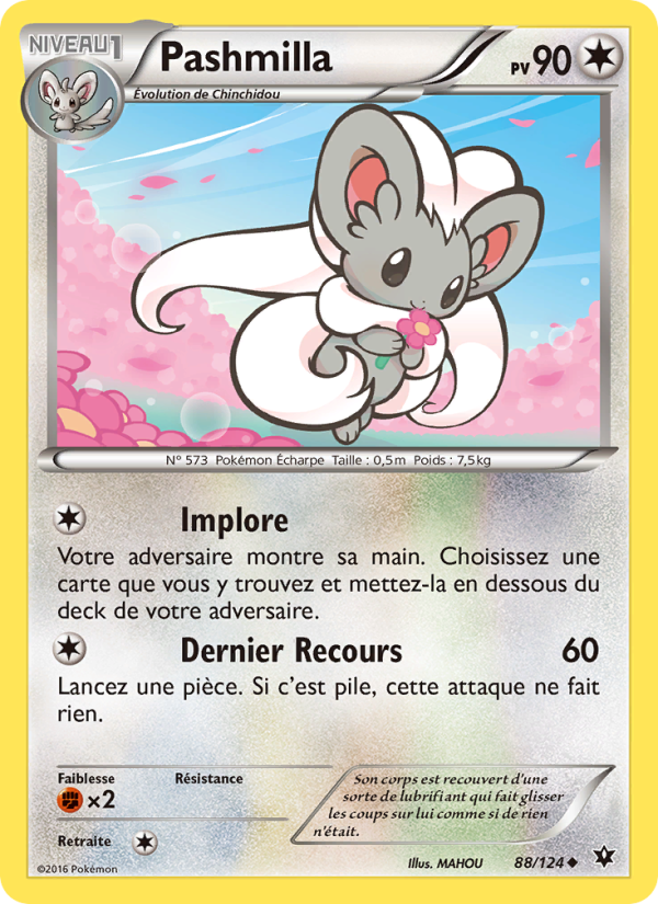 Pashmilla 88 — Impact des Destins (French Pokémon TCG card)