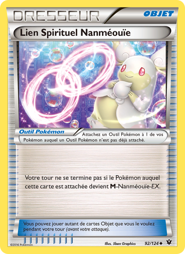Lien Spirituel Nanméouïe 92 — Impact des Destins (French Pokémon TCG card)