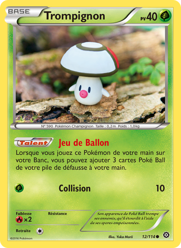 Trompignon 12 — Offensive Vapeur (French Pokémon TCG card)