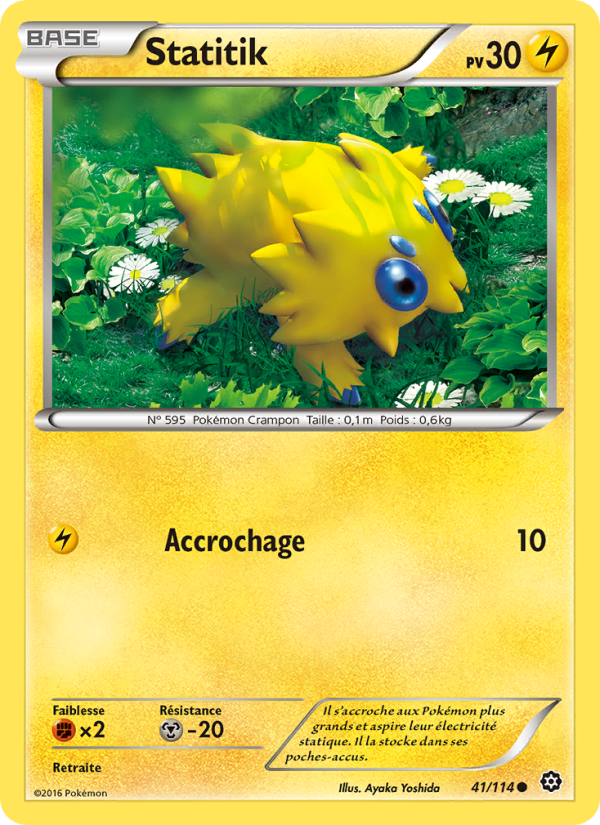 Statitik 41 — Offensive Vapeur (French Pokémon TCG card)