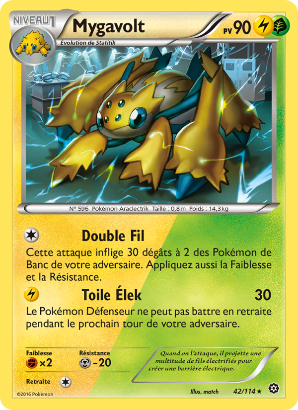 Mygavolt 42 — Offensive Vapeur (French Pokémon TCG card)