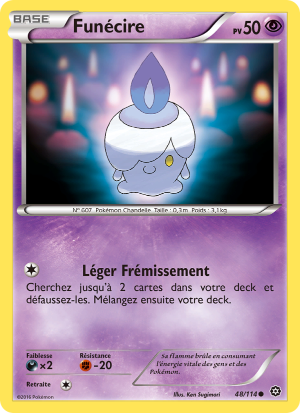 Funécire 48 — Offensive Vapeur (French Pokémon TCG card)
