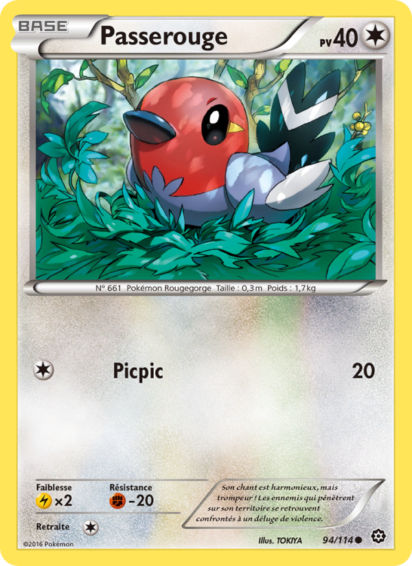 Passerouge 94 — Offensive Vapeur (French Pokémon TCG card)