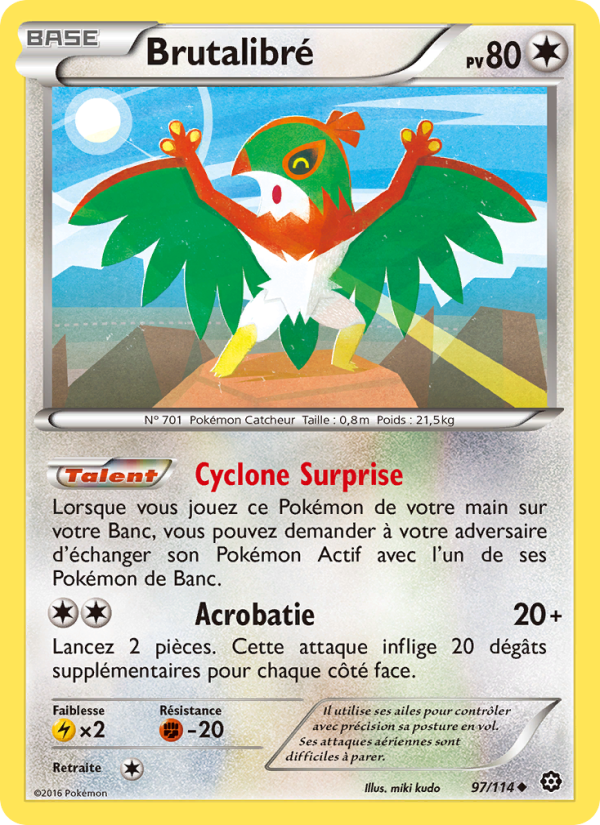 Brutalibré 97 — Offensive Vapeur (French Pokémon TCG card)