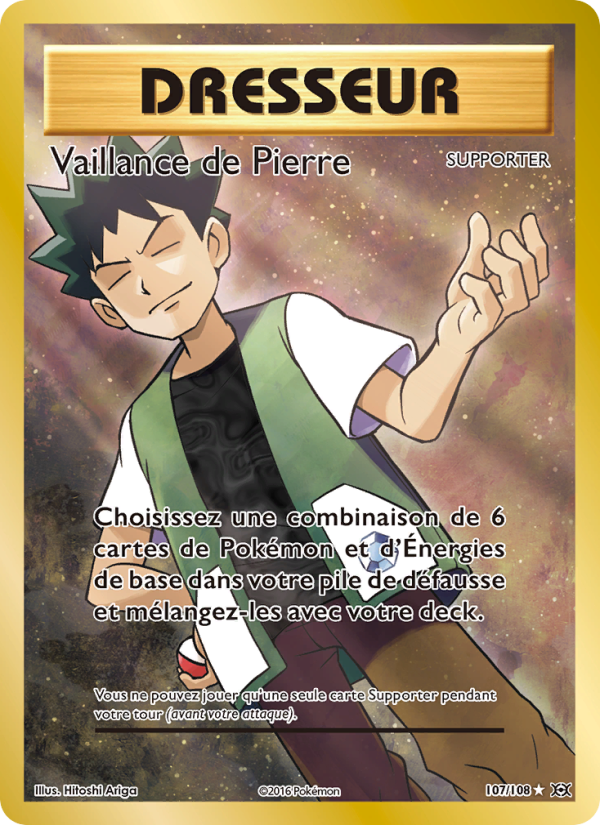 Vaillance de Pierre 107 — Évolutions (French Pokémon TCG card)