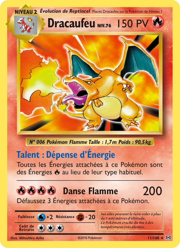 Dracaufeu 11 — Évolutions (French Pokémon TCG card)