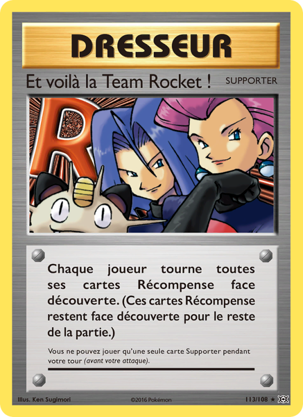Et voilà la Team Rocket ! 113 — Évolutions (French Pokémon TCG card)