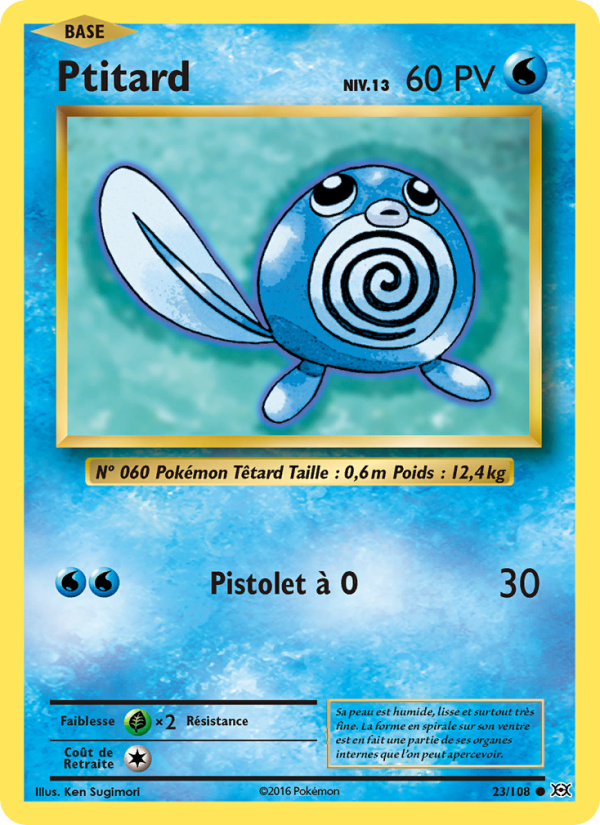 Ptitard 23 — Évolutions (French Pokémon TCG card)