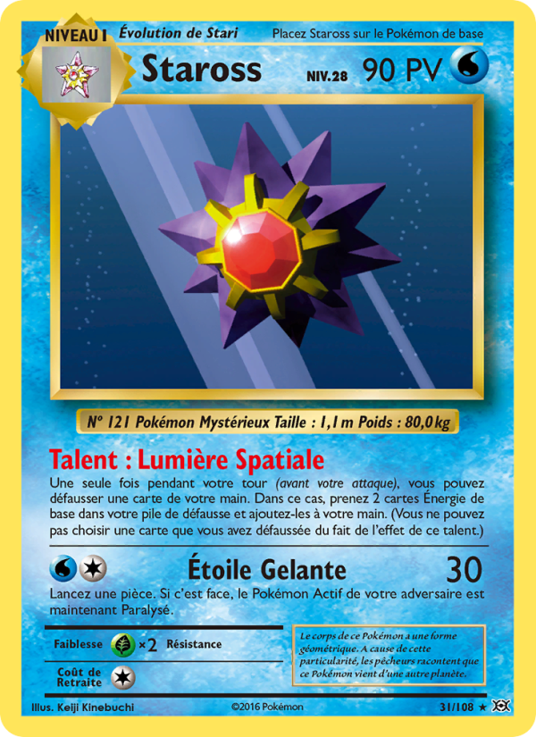 Staross 31 — Évolutions (French Pokémon TCG card)