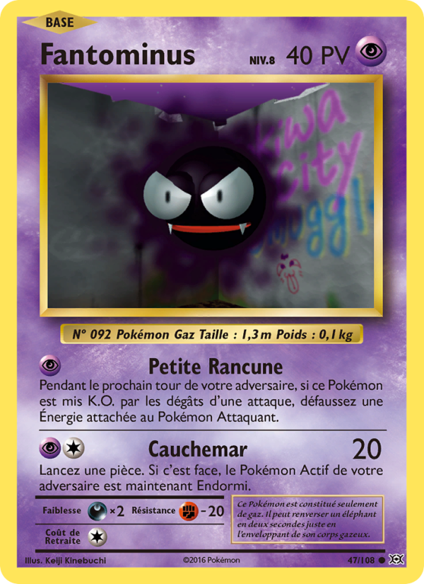 Fantominus 47 — Évolutions (French Pokémon TCG card)
