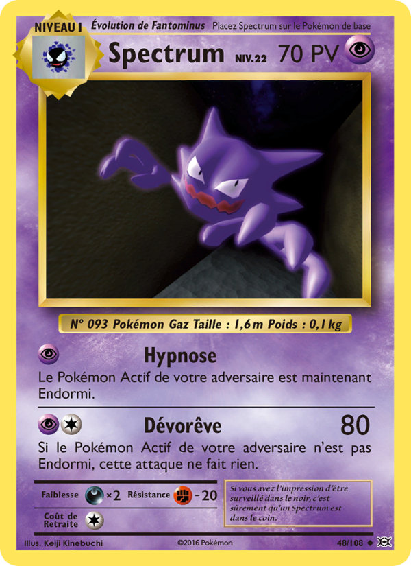 Spectrum 48 — Évolutions (French Pokémon TCG card)