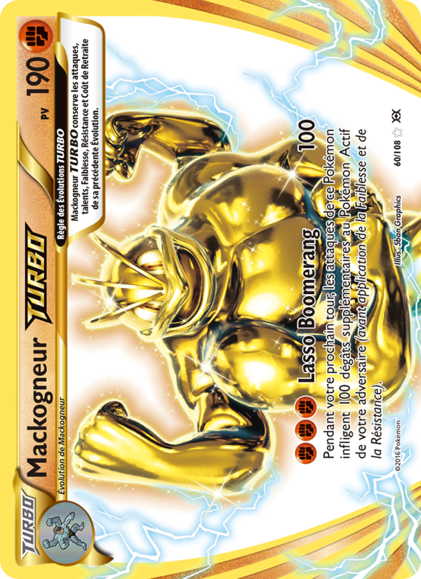 Mackogneur TURBO 60 — Évolutions (French Pokémon TCG card)