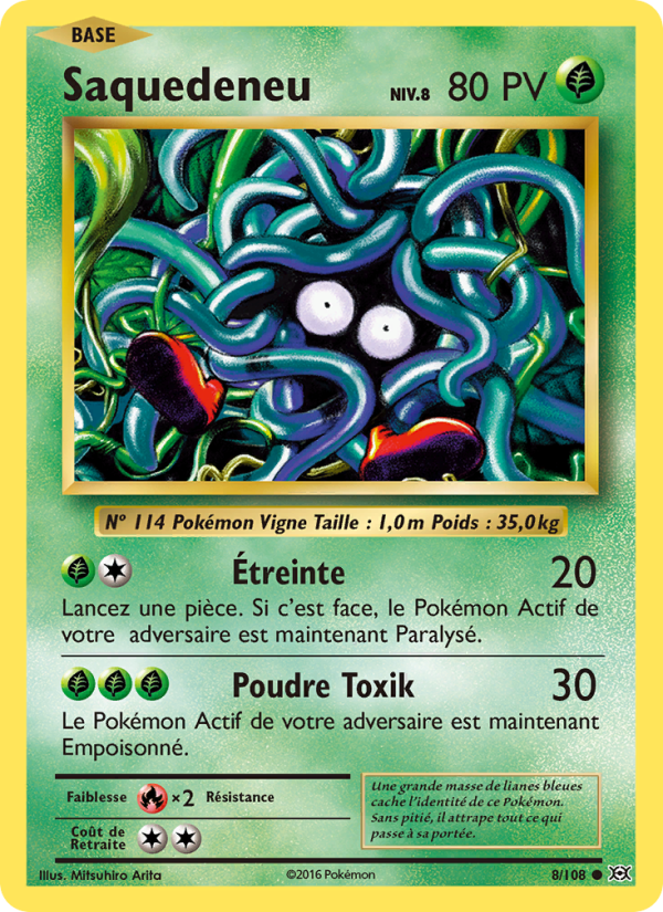 Saquedeneu 8 — Évolutions (French Pokémon TCG card)
