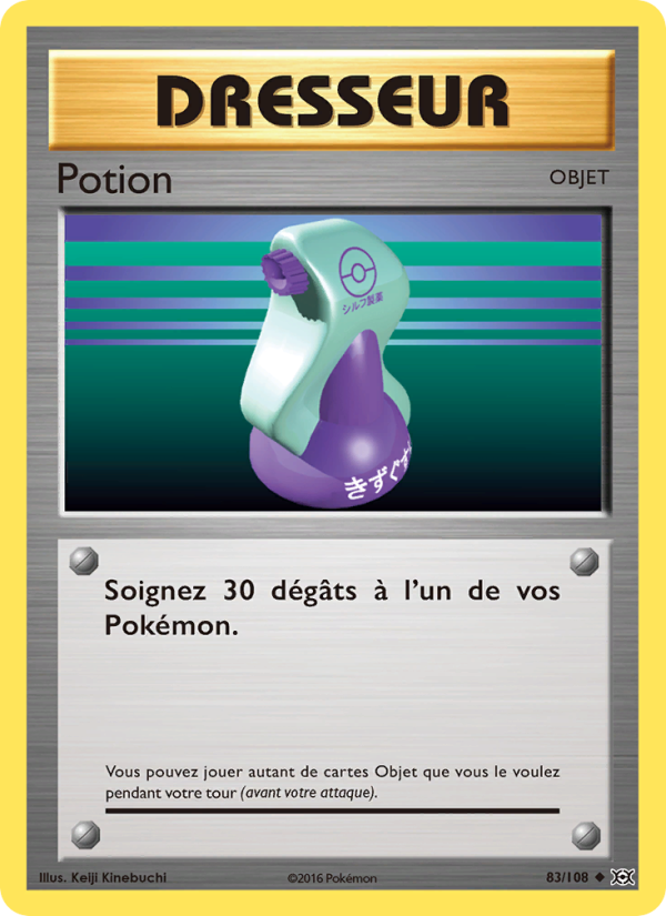 Potion 83 — Évolutions (French Pokémon TCG card)