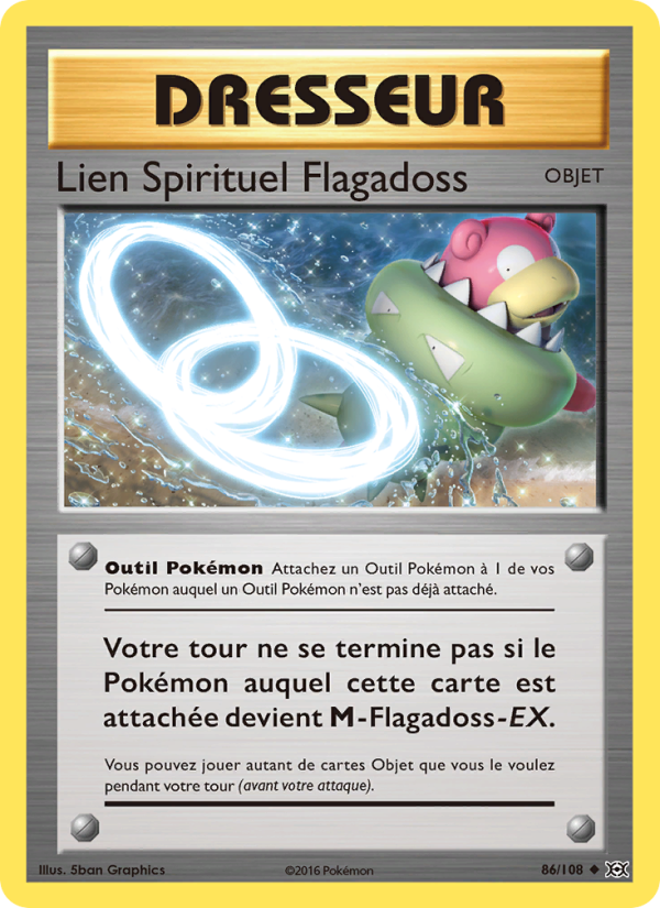 Lien Spirituel Flagadoss 86 — Évolutions (French Pokémon TCG card)
