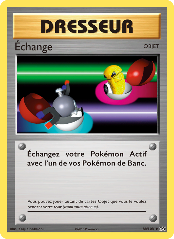 Échange 88 — Évolutions (French Pokémon TCG card)