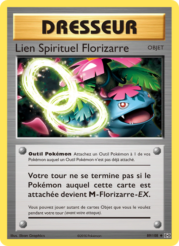 Lien Spirituel Florizarre 89 — Évolutions (French Pokémon TCG card)