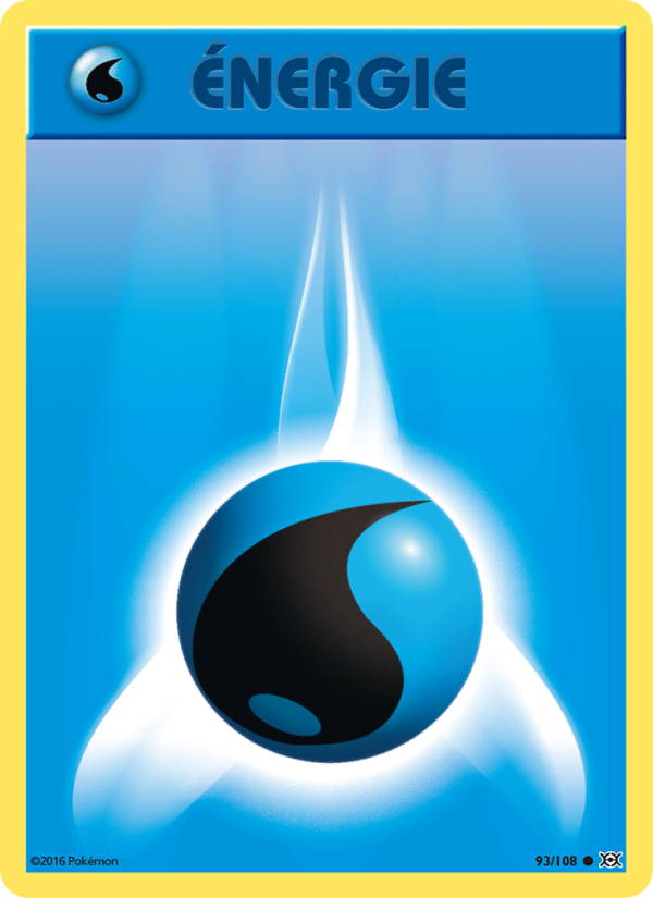 Énergie Eau 93 — Évolutions (French Pokémon TCG card)
