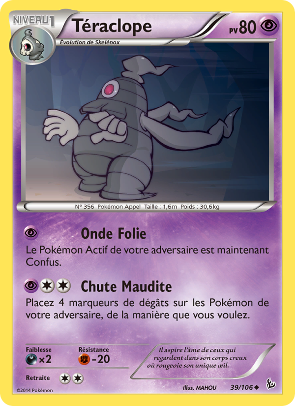 Téraclope 39 — Étincelles (French Pokémon TCG card)